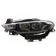 FAR MOTORLU SOL KROM ÇITALI - LED DRL PARK FIAT EGEA 16>20