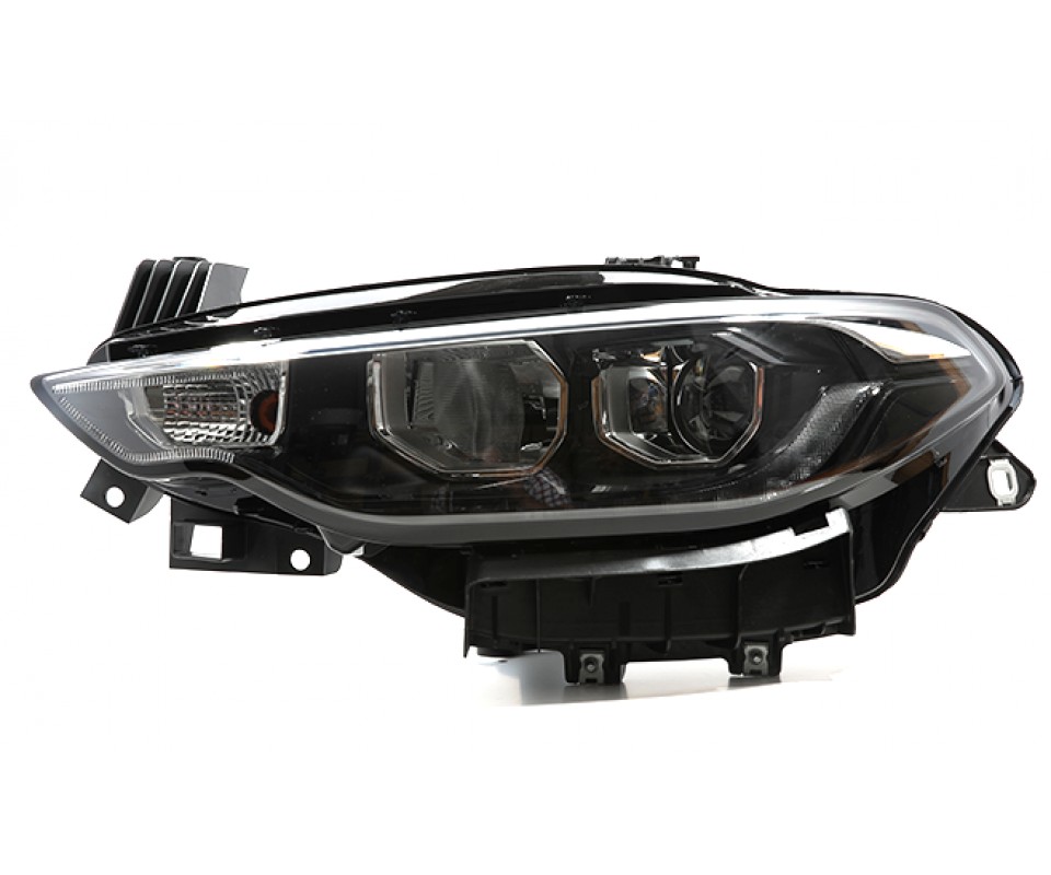 FAR MOTORLU SOL KROM ÇITALI - LED DRL PARK FIAT EGEA 16>20