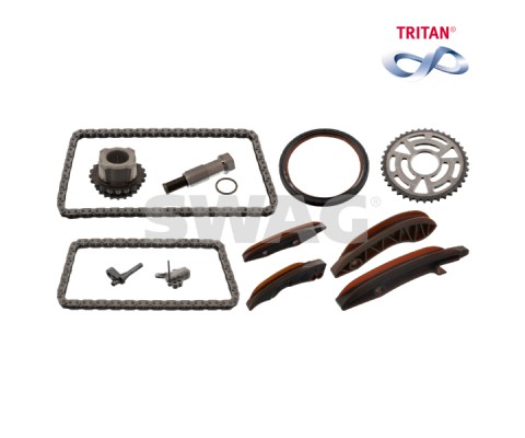EKSANTRIK ZINCIR SETI ALT UST KOMPLE KECE BMW N47 MINI R56 61