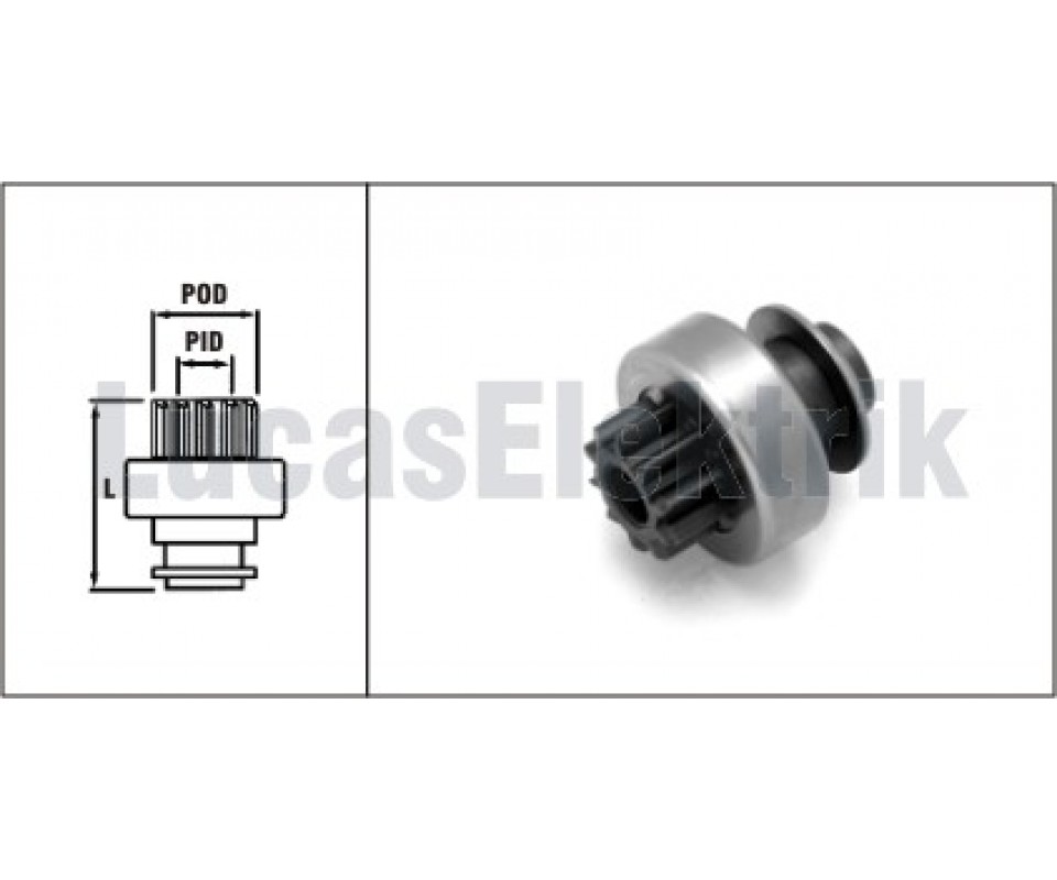 MARŞ DİŞLİSİ 10 DİŞ 1209 ASTRA F-CORSA B-VECTRA A-B-TIGRA-ASCONA-OMEGA-P206-P307-PARTNER- BERLINGO-R9-R19-MGN-LGN