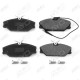 ÖN FREN BALATASI RENAULT LAGUNA 97>01 SAFRANE II 96>02 MEGANE I 97>01 SCENIC MEGANE Sc nic 97>02 1.4 1.6 1.8 1.9D 2.0 2.2D