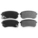 ARKA FREN BALATA HYUNDAI i10 1.0L 1.1L 08-13 / KIA PICANTO 1.0L 1.1L 05-11 - Aşınma ikaz soketli