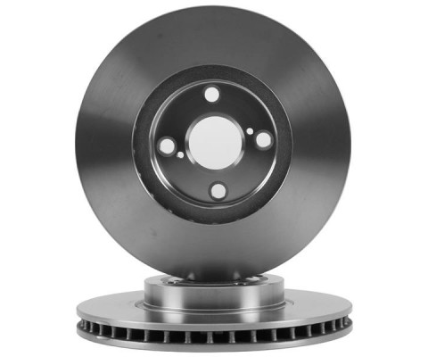ÖN FREN DİSKİ HAVA KANALLI TOYOTA COROLLA 1.4L 1ND-TV NDE120 04-06 / VERSO 2.0L 1CD-FTV CDE120 03- 06 275 çap X 4 bijon - Adet disk fiyatıdır