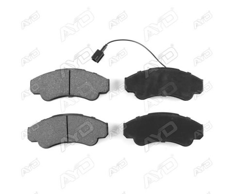 ÖN FREN BALATASI FİŞLİ BOXER 02/06 JUMPER 02/06 DUCATO 02/06 B.Y TİP 1800 KG