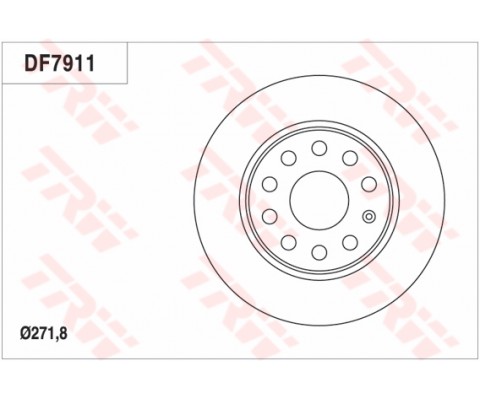 ARKA FREN AYNASI JETTA III-GOLF VI-CADDY 10 SCIROCCO 08 A1 01 A3 04 ALTEA 06 OCTAVIA 04 272x9.7x9DL