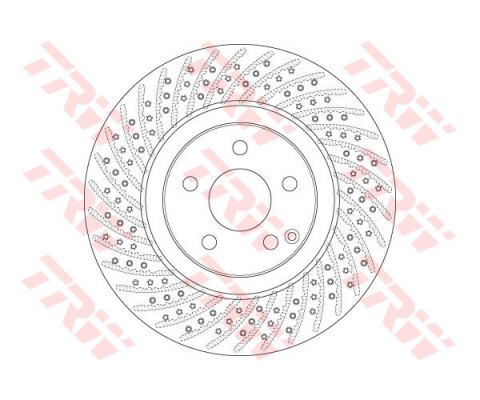 FREN DISKI ON MERCEDES W211 S211 R230