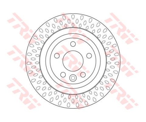 ARKA FREN AYNASI VOLVO S60 10 13 S80 II 08 13 V60 10 V70 08 XC70 07 13 302x5DL