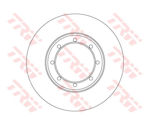 ARKA FREN AYNASI RENAULT MASTER III 10 OPEL MOVANO B 10 2.3dCi 302x18x 8DELİK ÇİFT TEKER