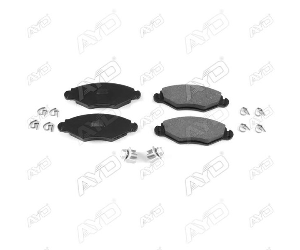 ÖN FREN BALATASI PEUGEOT P206 1.4 1.6 09/98> P306 1.4 1.6 5/93> KULAKLARI DELİKSİZ