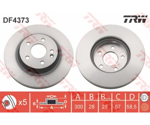 FREN DISKI ON MERCEDES VITO W639 W447