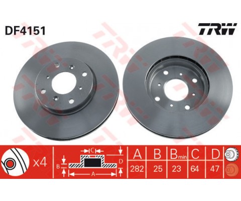 ÖN FREN AYNASI HAVALI ACCORD VII 1.8i/2.0 10/98