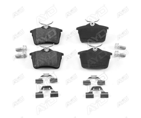 ARKA FREN BALATASI P307 00>09 P308 07>14 PARTNER 08> PARTNER TEPEE 08> BERLINGO 08> C4 04>16 XSARA PICASSO 99>11 DS4 15>18