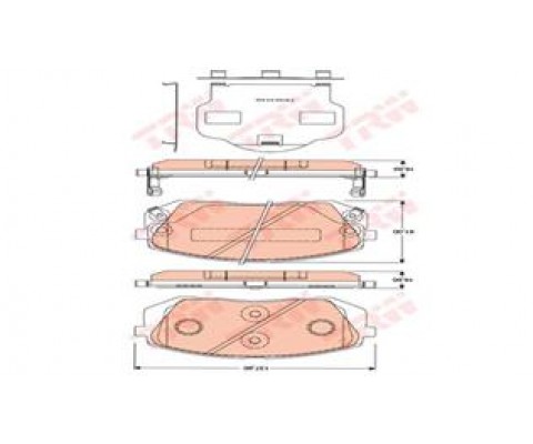 ÖN BALATA HYUNDAI İX35 2.0-2.0 CRDİ 10 CARENS III 06 SPORTAGE 06 D4EAD1B MOTOR İÇİN TUCSON 10