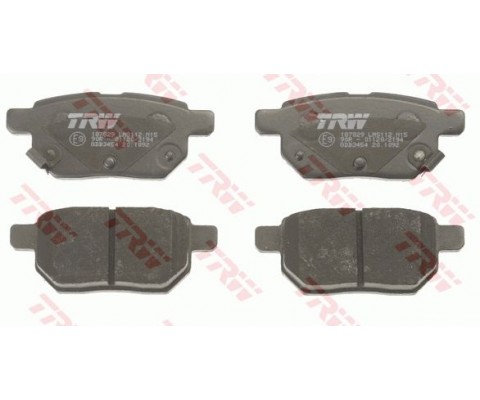 ARKA BALATA AURIS-COROLLA 1.4-1.6 VVTI 07-10 1.4D-4D-1.6 13 YARIS 1.0 VVTİ 06 1.8 VVTİ 07