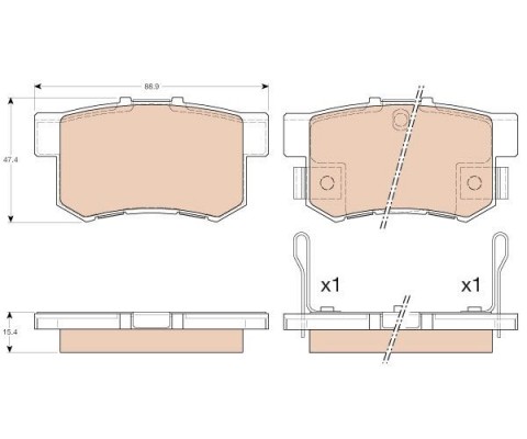 ARKA BALATA CIVIC VII 01-05 - CIVIC VIII 05 ACCORD VII 98-02 - ACCORD VIII 06