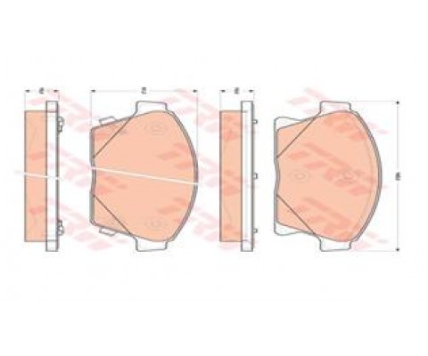 ÖN FREN BALATASI ASTRA J 10 MOKKA 13 ZAFIRA C 11 CRUZE 09 TRAX 11 16 İNÇ 300mm