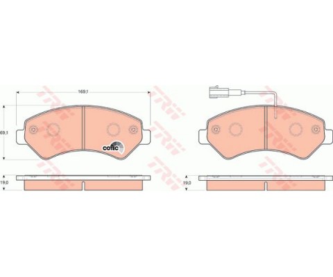 ÖN FREN BALATASI BOXER-DUCATO-JUMPER 06 16