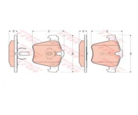 ON FREN BALATASI GALAXY S MAX 06 15 VOLVO S60 II 10 15 S80 II V60 V70 III 10 XC70 II 07