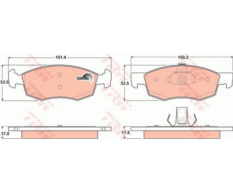 ÖN BALATA DOBLO 01 ALBEA PALIO 96