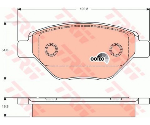 ÖN BALATA MGN II 1.4 1.6 2.0 1.9 DCİ 1.5 DCİ SEDAN 1.4 16V 11/02