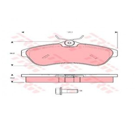 ÖN FREN BALATASI CITROEN C2 06 09 C3 03 10