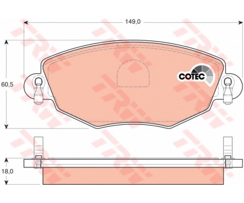 ON FREN BALATASI MONDEO III 00 07 JAGUAR X TYPE 04 09