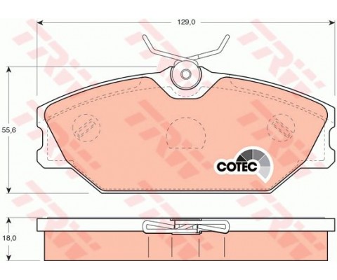 ÖN BALATA MGN 99 LGN 95/3.01 SCENIC 99/8.03 LOGAN 99 SAFRANE 96/00
