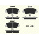 ARKA FREN BALATA HYUNDAI i20 1.2L G4LA 15-20 1.4L G4LC 15-18 1.4L D4FC CRDi 15-18 / ELANTRA 1.6L D 4FB G4FG 16-> / KIA SOUL 1.6L D4FB 14-> / SPORTAGE 1.6L G4FD G4FJ T-GDI 15-> 1.6L D4FE 18->