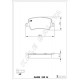 FREN BALATASI ARKA FORD S-MAX 09> GALAXY III 06> . VOLVO S60 10> S80 06> V60 V70 06> XC60 08> XC70 0 6> . LAND ROVER FREELANDER II L359 RANGE ROVER EVOQUE L538