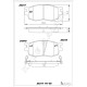 ÖN FREN BALATA HYUNDAI ACCENT ERA 1.4L 1.6L benzinli 06-10 1.5L CRDi dizel 06-> / İ20 1.4L D4FC CRDi dizel 08-> / KIA RIO 1.4L 1.6L benzinli 05-> 1.5L CRDİ 06->