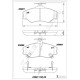 ÖN FREN BALATA HYUNDAI H100 2.5L D4BA 4D55 4D56 PANELVAN 94-05