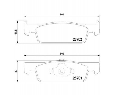 ÖN FREN BALATASI RENAULT CLIO IV 12> SYMBOL III 13> DACIA SANDERO II 13> LOGAN MCV II 14> LOGAN II 13> 0.9TCe 1.0SCe 1.2 1.2TCe 1.5dCi 1.6