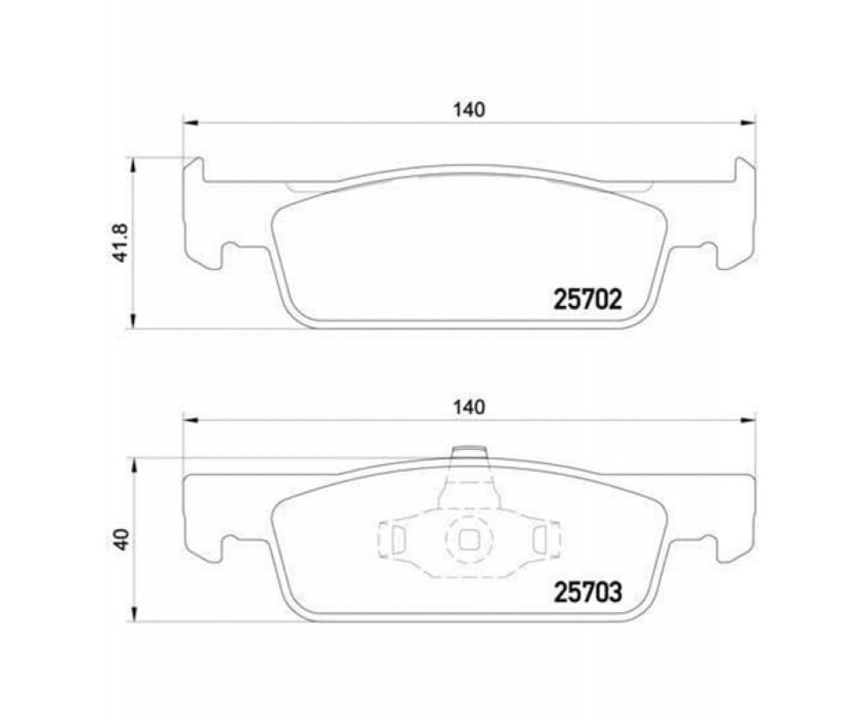 ÖN FREN BALATASI RENAULT CLIO IV 12> SYMBOL III 13> DACIA SANDERO II 13> LOGAN MCV II 14> LOGAN II 13> 0.9TCe 1.0SCe 1.2 1.2TCe 1.5dCi 1.6