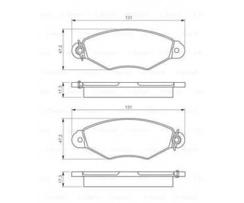 ÖN FREN BALATASI RENAULT KANGOO 97> CLIO SYMBOL I 98> CITRO N XSARA 97>02 PEUGEOT 306 96>01