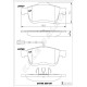 ÖN BALATA FIAT DOBLO III 10> OPEL COMBO 12> 1.3D MTJ 1.4 1.6D MTJ 2.0D MTJ ÇİFT FİŞLİ TEK FİŞLİ
