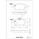 ARKA BALATA FOCUS II CMAX 03> CONNECT 02> LAGUNA III 07> OPEL VECTRA C 02> SIGNUM 03> CITROEN C5 08> PEUGEOT P508 10>18 1647875980-4254.A8