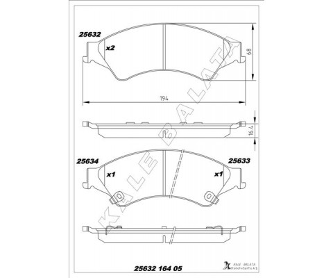 ON FREN BALATASI RANGER TKE 2.2TDCI / 3.2TDCI 4 4 12 ></i>