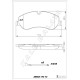 ÖN BALATA FORD TRANSIT V363 14> -TRANSIT CUSTOM 2.2 TDCI 12> KABLOLU