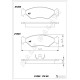 ÖN BALATA FIESTA1.0 1.3 1.4 1.8 D 95 >FORD KA 1.0 1.3 96 > MAZDA 121 96 >