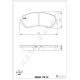 ÖN BALATA RENAULT KADJAR 15> KOLEOS II 15> NISSAN QASHQAI J11 13> X TRAIL III 14>