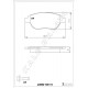 ÖN FREN BALATASI PEUGEOT P207 06> P307 00> PARTNER 03> CITROEN BERLINGO 00> C3 02> C4 04> XSARA 00> FIAT DOBLO 01>