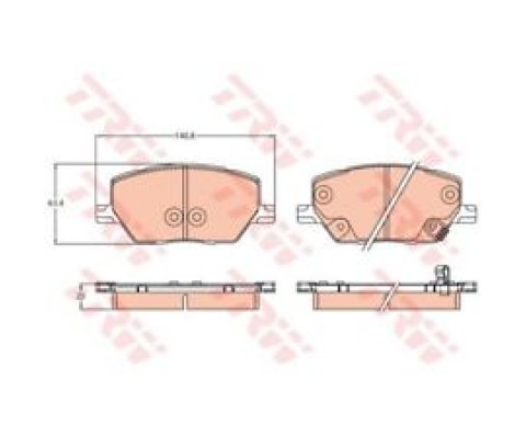 ÖN BALATA FIAT 500X 2014 2018 JEEP RENEGADE SUV 2014 2018 COMPASS 1.3 2020