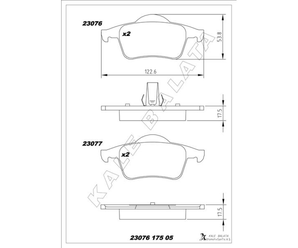 ARKA BALATA VOLVO S60 2000-2010 S80 1998-2006 V70 97-07 XC70 97-07 S70 97-00