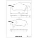 ÖN FREN BALATASI PEUGEOT P301 12> P308 13> CITROEN C-ELYSEE 12> C4 14> 266mm