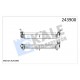 TURBO RADYATÖRÜ INTERCOOLER FLUENCE 10> 1.5DCI 657x89x85 2 SIRA ALB SİSTEM