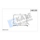 KLİMA RADYATÖRÜ KONDANSER PEUGEOT P206 98>09 1.1-1.4-1.6-2.0-1.4HDI-1.6HDI 556x364x16 AL