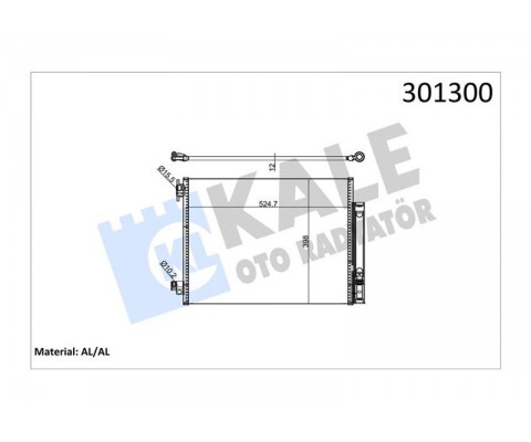 KLİMA RADYATÖRÜ KONDENSER RENAULT CLIO IV 12> CAPTUR I 13> SYMBOL III 14> DACIA LOGAN MCV II 14> DOKKER 12> DUSTER 10> SANDERO II 12> 0.9TCe 1.0SCe 1.2TCe 1.5dCi 1.6