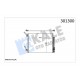 KLİMA RADYATÖRÜ KONDENSER RENAULT CLIO IV 12> CAPTUR I 13> SYMBOL III 14> DACIA LOGAN MCV II 14> DOKKER 12> DUSTER 10> SANDERO II 12> 0.9TCe 1.0SCe 1.2TCe 1.5dCi 1.6