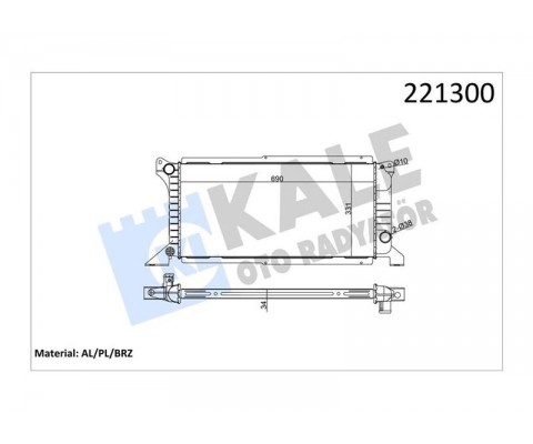 MOTOR RADYATORU AC TRANSIT TURBO T12 T15 2.5D 97>01 MANUEL UZUN TIP KLIMALI 1 SIRA ALB