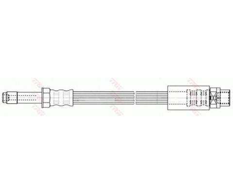 FREN HORTUMU ARKA BMW E81 E87 F20 F22 E90 E92 E93